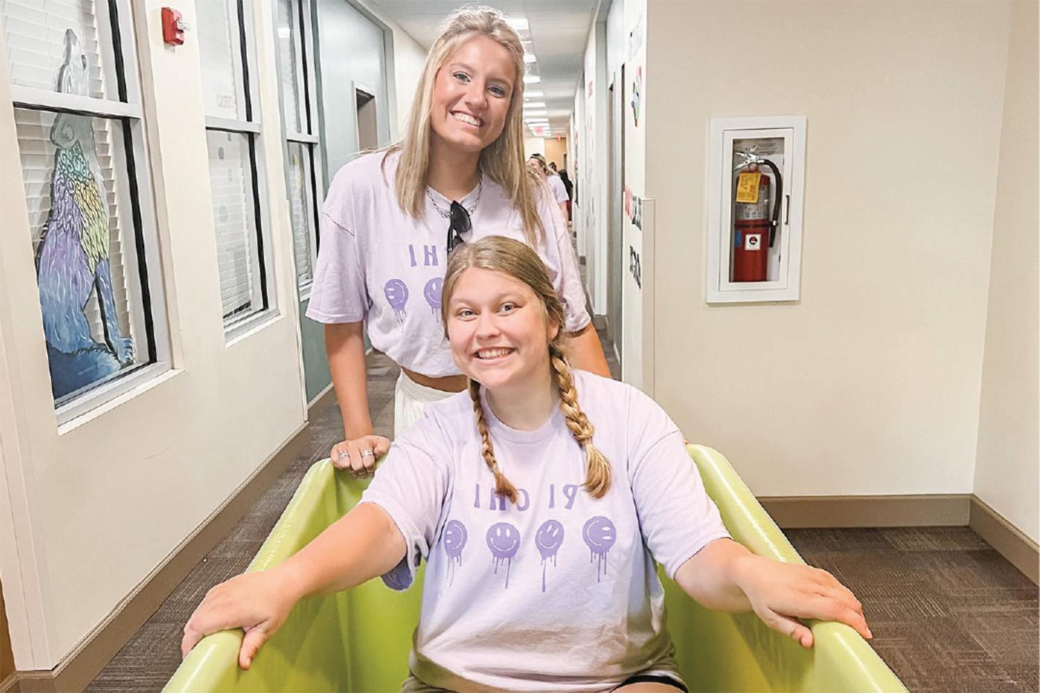 Pi Chi Students Moving In 